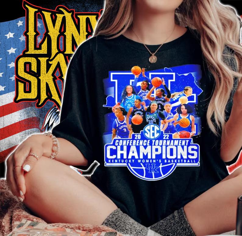SWEC 2022 Conference Tournament Champions Kentucky Women's Basketball shirt t-shirt woman shirt