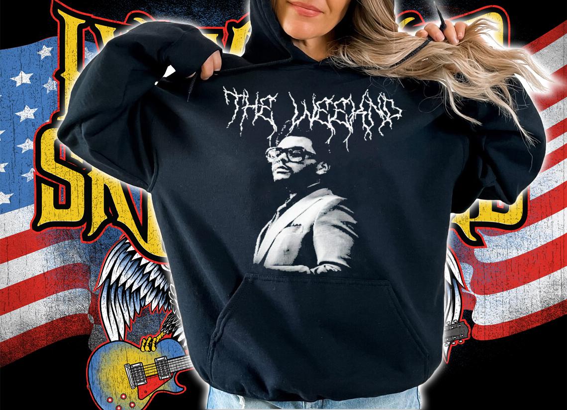 The Weeknd AFTER HOURS Heavy Metal Parody Shirt t-shirt