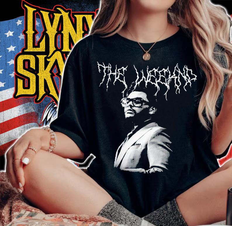 The Weeknd AFTER HOURS Heavy Metal Parody Shirt t-shirt