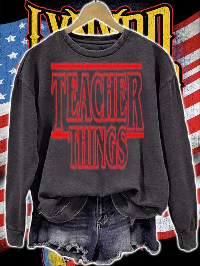 Teacher Things shirt, hoodie, sweater and tank top t-shirt