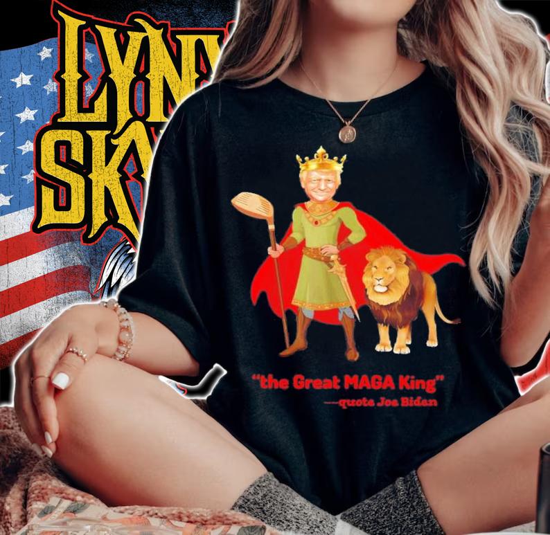 Trump Is The Great MAGA King T-Shirt t-shirt woman shirt