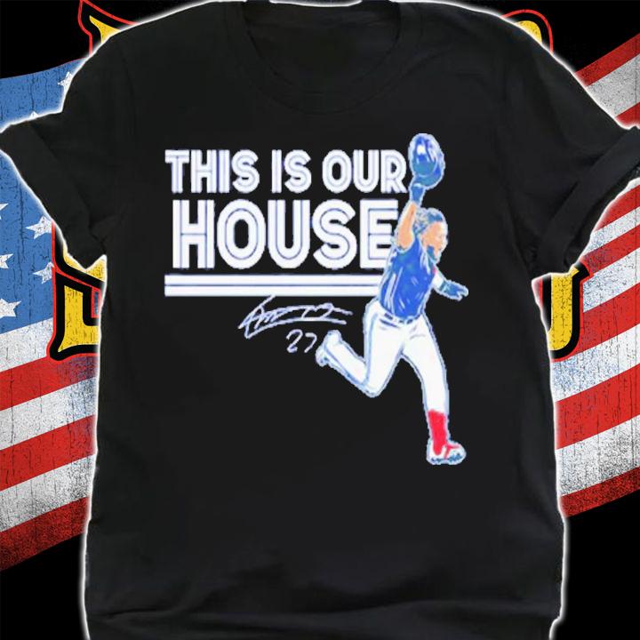 Vladimir Guerrero Jr This Is Our House Signature t-shirt