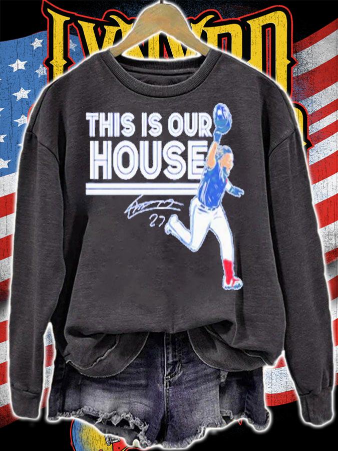 Vladimir Guerrero Jr This Is Our House Signature t-shirt