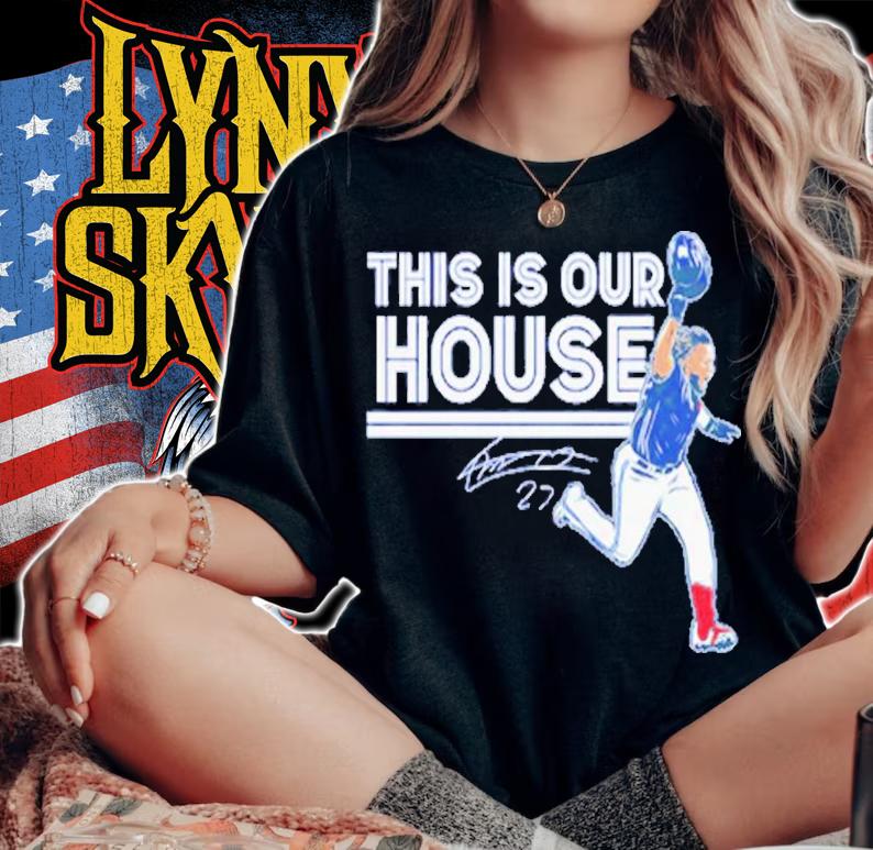 Vladimir Guerrero Jr This Is Our House Signature t-shirt