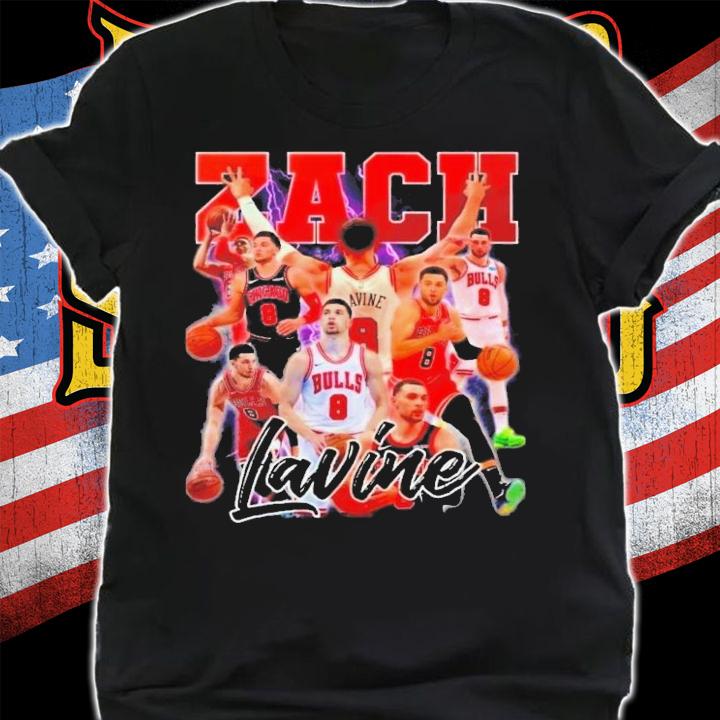 Zach Lavine Zach Lavine NBA Chicago Bulls Zach Lavine Graphic T-Shirt t-shirt shirt