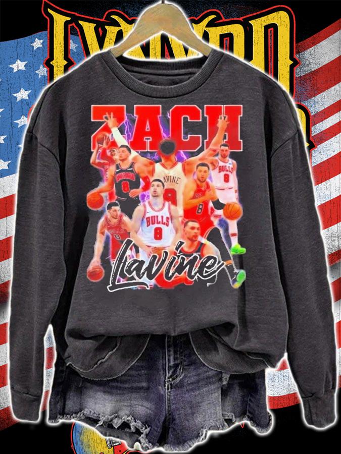 Zach Lavine Zach Lavine NBA Chicago Bulls Zach Lavine Graphic T-Shirt t-shirt sweatshirt