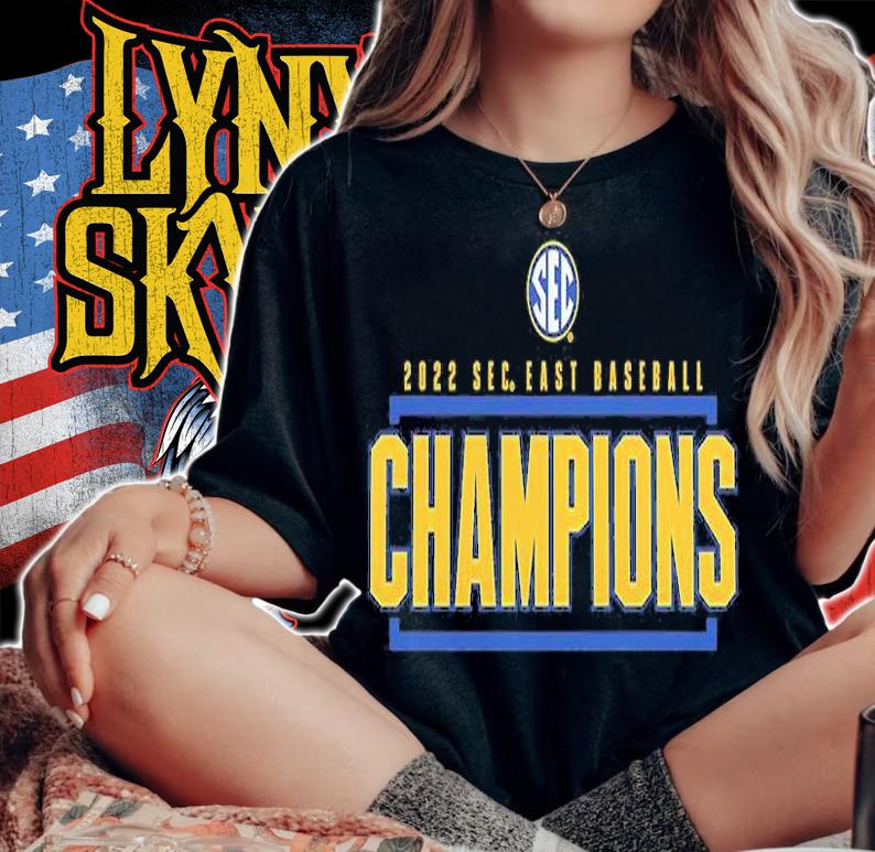 2022 SEC East Baseball Champions T-Shirt t-shirt woman shirt