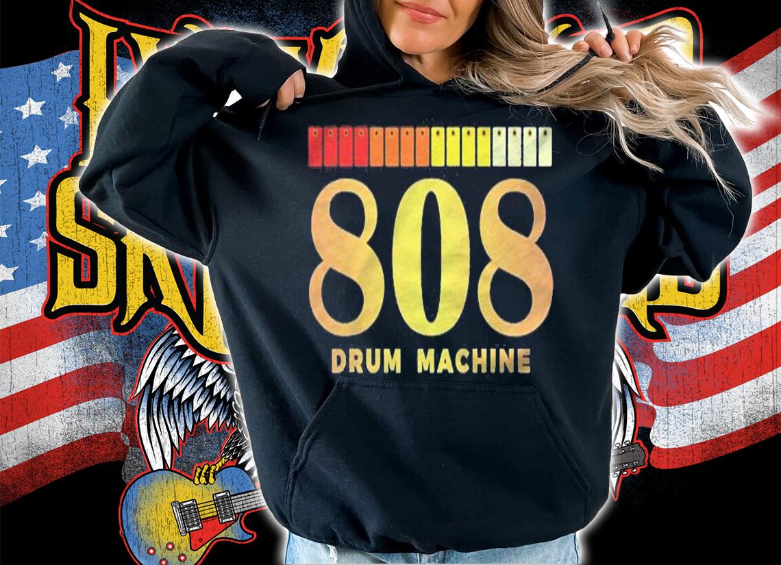 808 Drum Machine Retro Band Dj Techno Shirt t-shirt