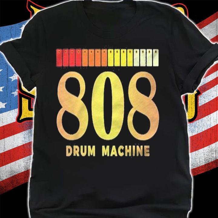 808 Drum Machine Retro Band Dj Techno Shirt t-shirt