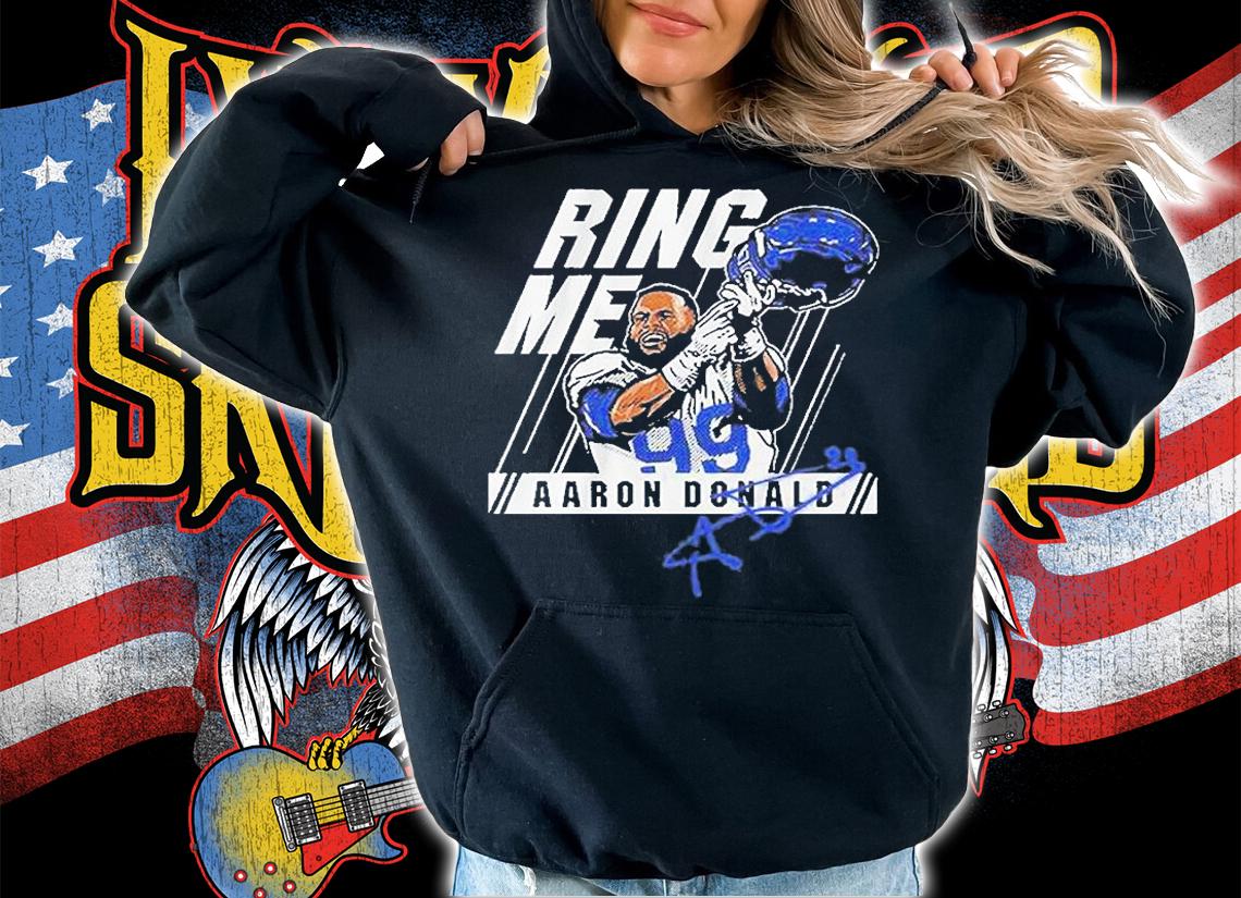 Aaron Donald Ring Me Signature t-shirt
