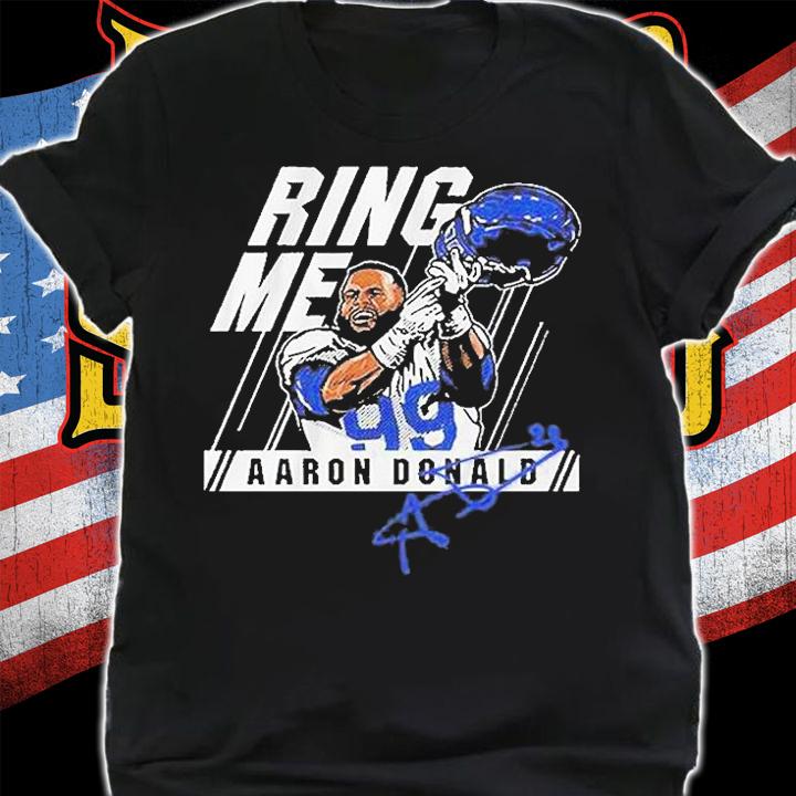Aaron Donald Ring Me Signature t-shirt