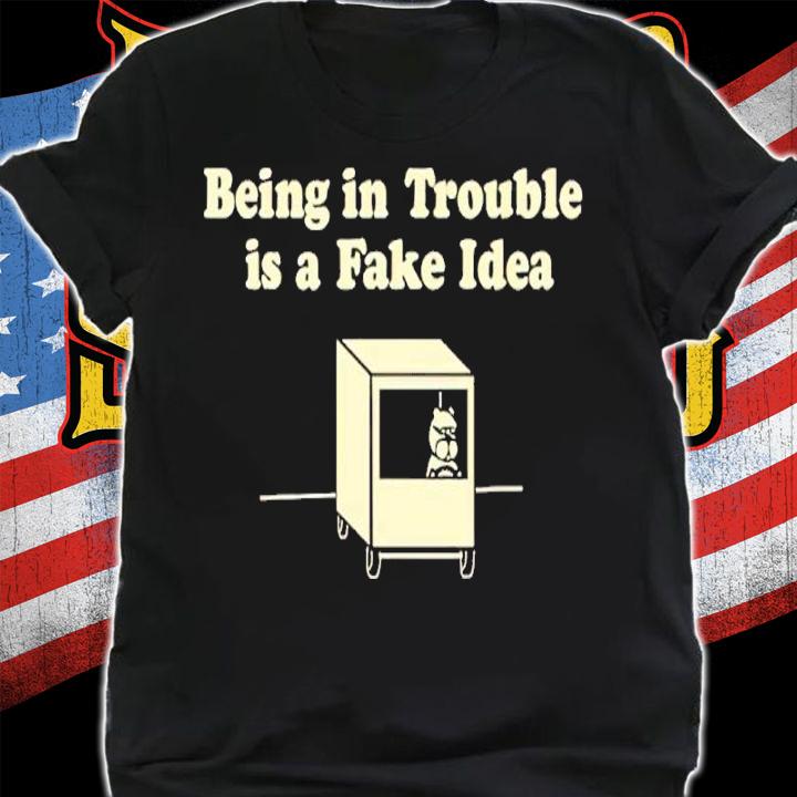 Achewood Art Shop Chris Onstad Being In Trouble Is A Fake Idea Shirt t-shirt shirt