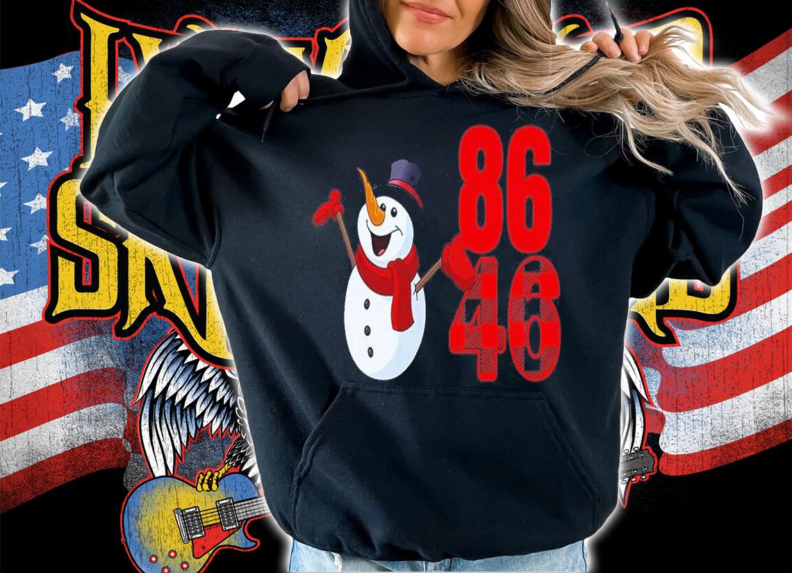All I Want For Christmas Dear Santa 86 America President 46 T-Shirt t-shirt hoodie