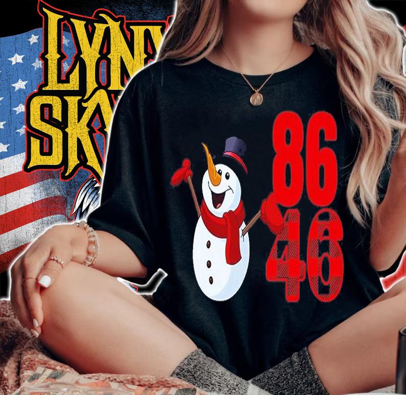All I Want For Christmas Dear Santa 86 America President 46 T-Shirt t-shirt woman shirt