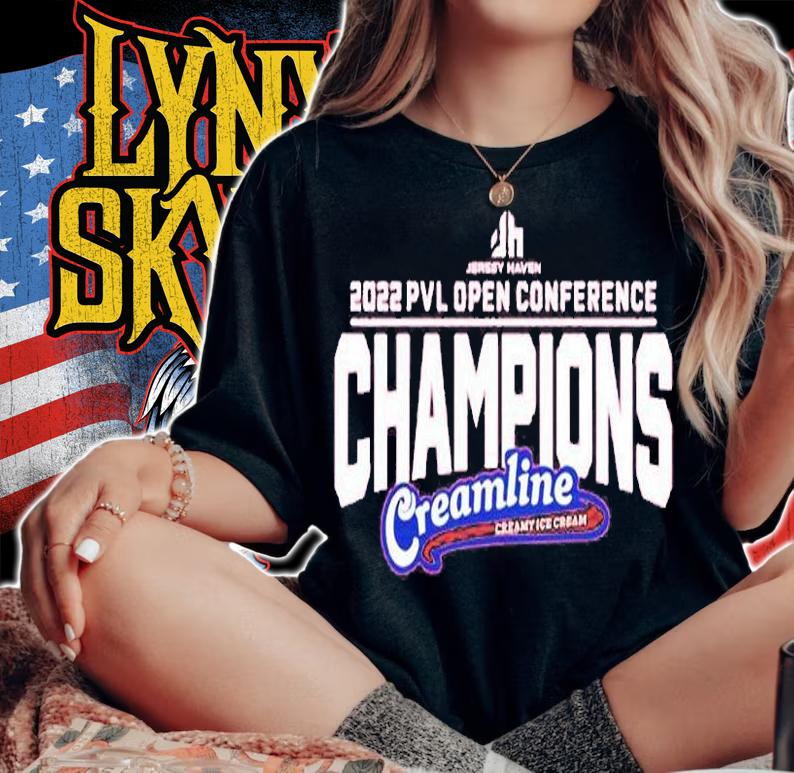 Alyssa 2022 Pvl Open Conference Champions Creamline Creamy Ice Cream T-Shirt t-shirt woman shirt