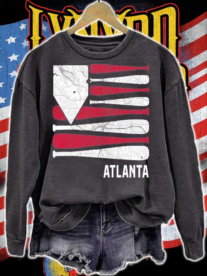Atlanta Baseball Is American Vintage T-Shirt t-shirt sweatshirt