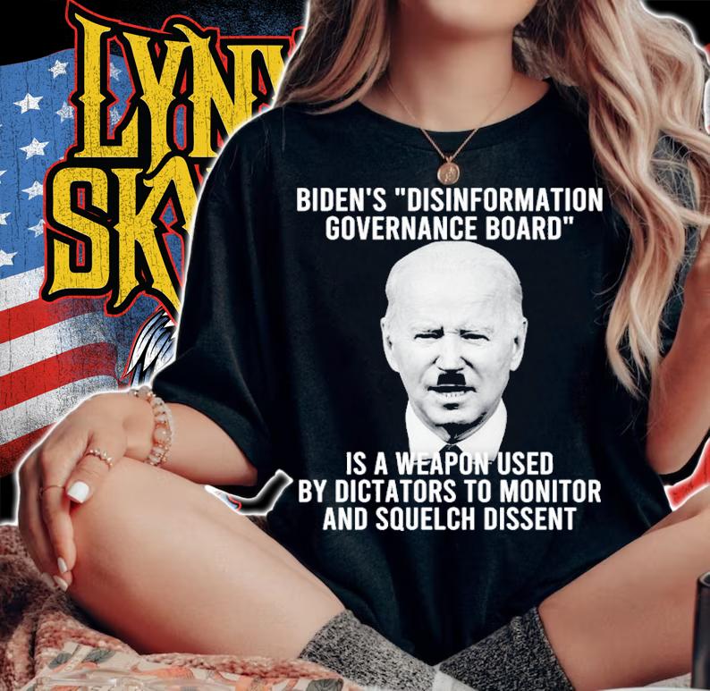 Biden's Disinformation Governance Board Is A Dictators To Monitor Shirt t-shirt woman shirt