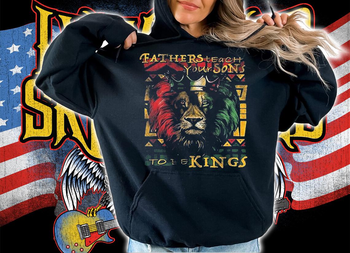 Black Power Black Pride Lion Be King T-Shirt t-shirt hoodie