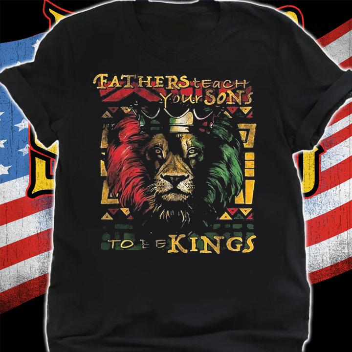Black Power Black Pride Lion Be King T-Shirt t-shirt shirt