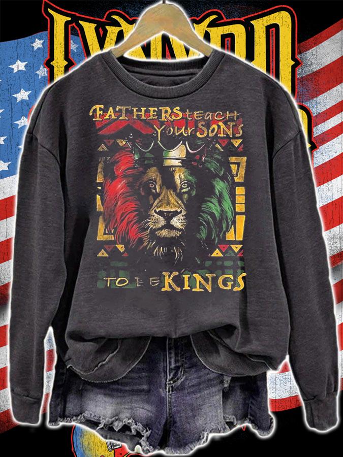 Black Power Black Pride Lion Be King T-Shirt t-shirt sweatshirt
