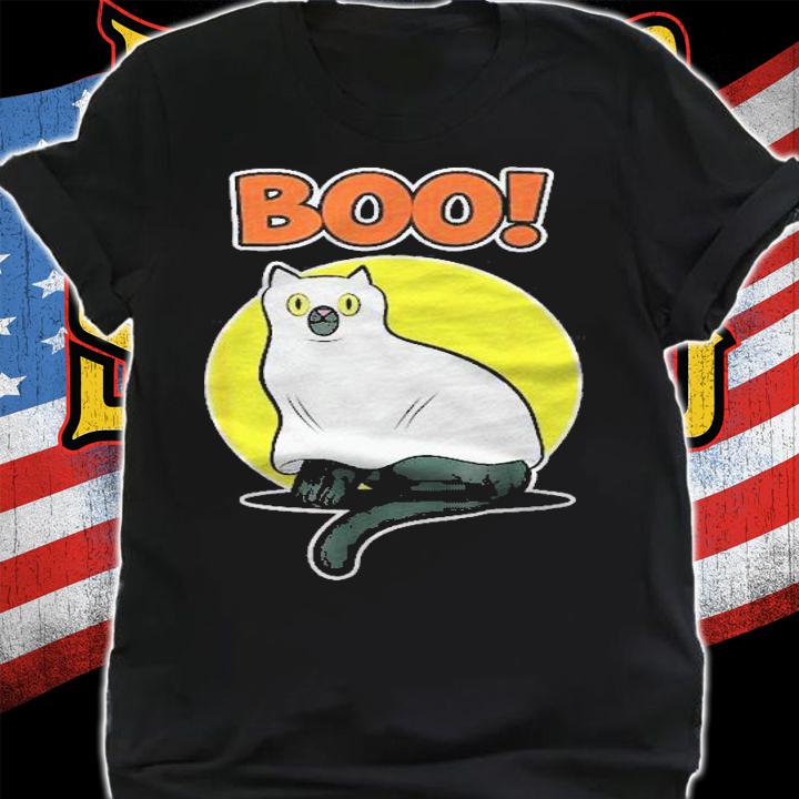 Boo On Halloween For Cat Lover  Ghost Halloween Shirt t-shirt shirt