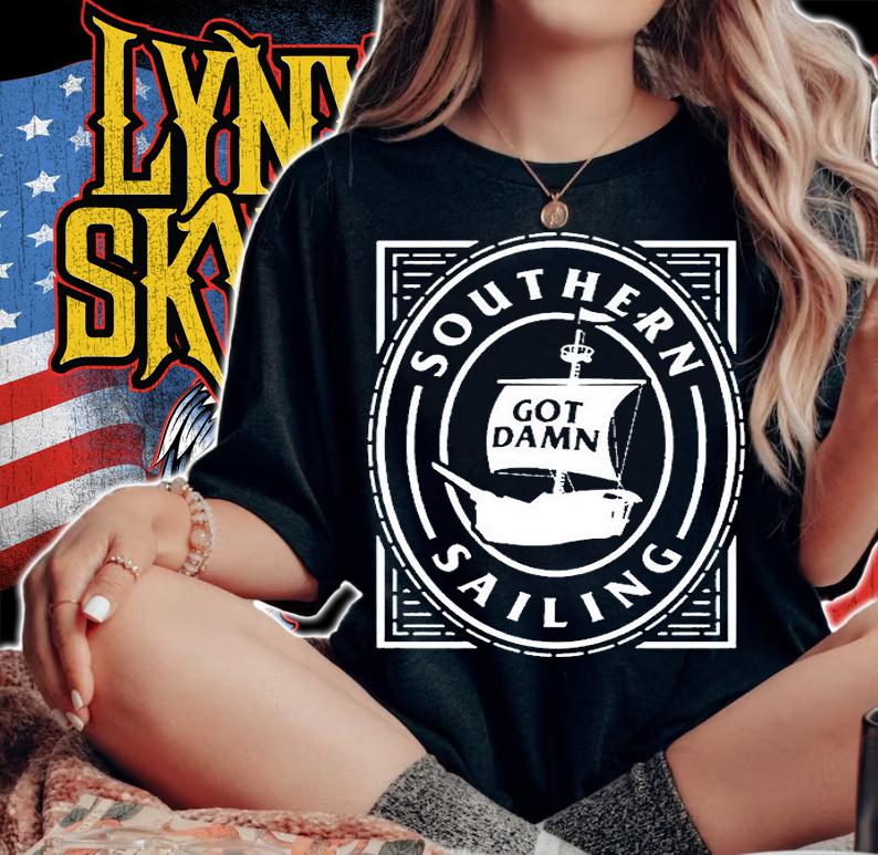 Boxyfresh Southern sailing got damn T-shirt t-shirt