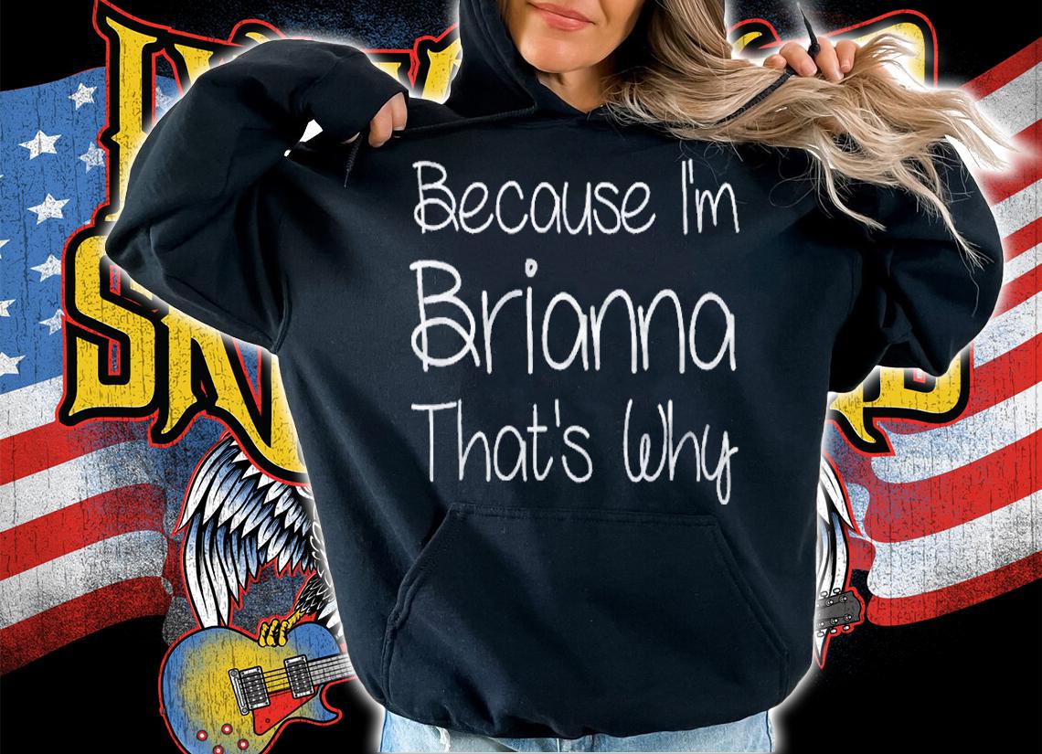 Brianna Funny Personalized Birthday Women Name Gift Idea Shirt t-shirt