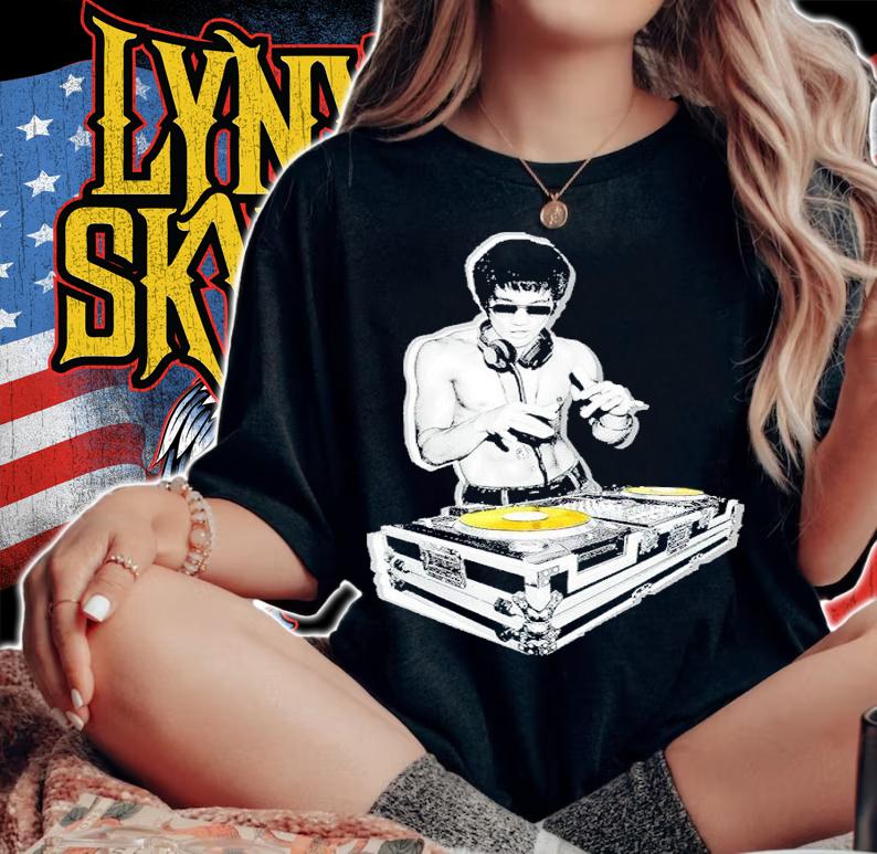 Bruce DJ Vintage Party Shirt t-shirt