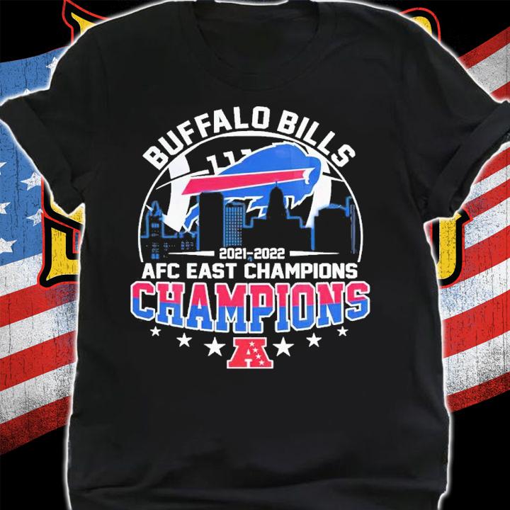 Buffalo Bills 2021 2022 American Football Conference AFC East Champions Shirt t-shirt