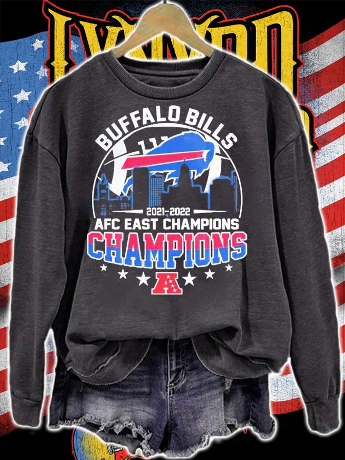 Buffalo Bills 2021 2022 American Football Conference AFC East Champions Shirt t-shirt