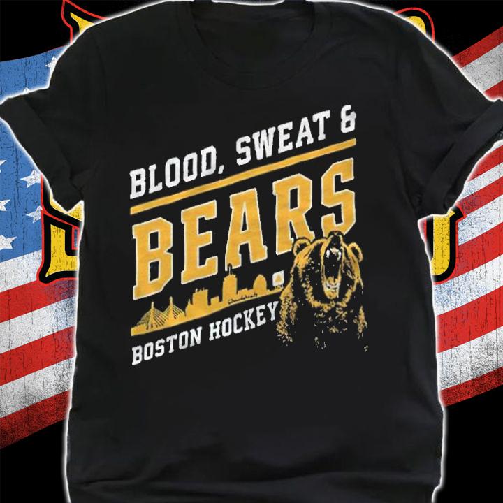 Blood Sweat and Bears Boston Hockey Carolina T-shirt t-shirt