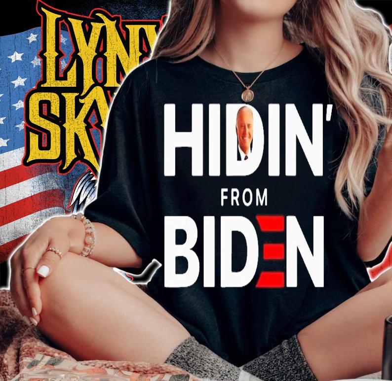 Hidin' From Biden for President 2020 T-Shirt t-shirt