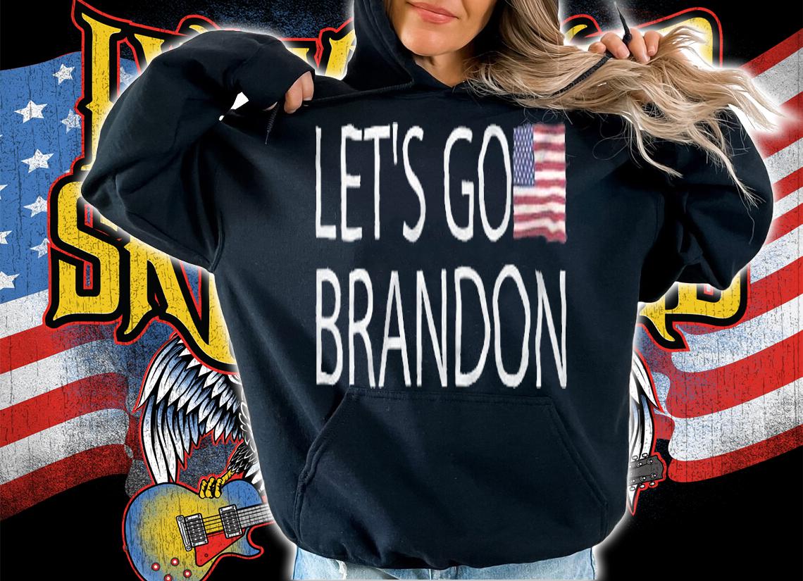 Let's Go Brandon American Flag T-Shirt t-shirt hoodie