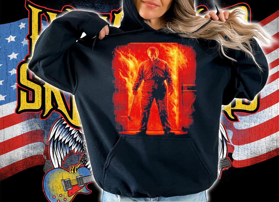 Michael Myers let it burn Halloween Kills T-shirt t-shirt