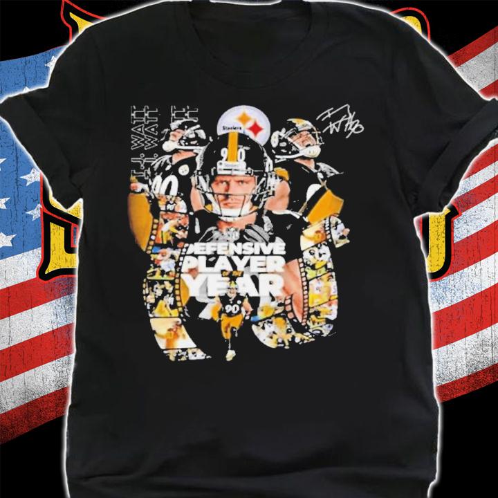 Pittsburgh Steelers Defensive Player Of The Year Signatures Shirt t-shirt shirt