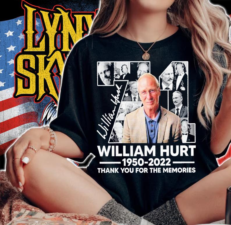 William Hurt 1950 2022 Thank You For The Memories Signature T-Shirt t-shirt woman shirt