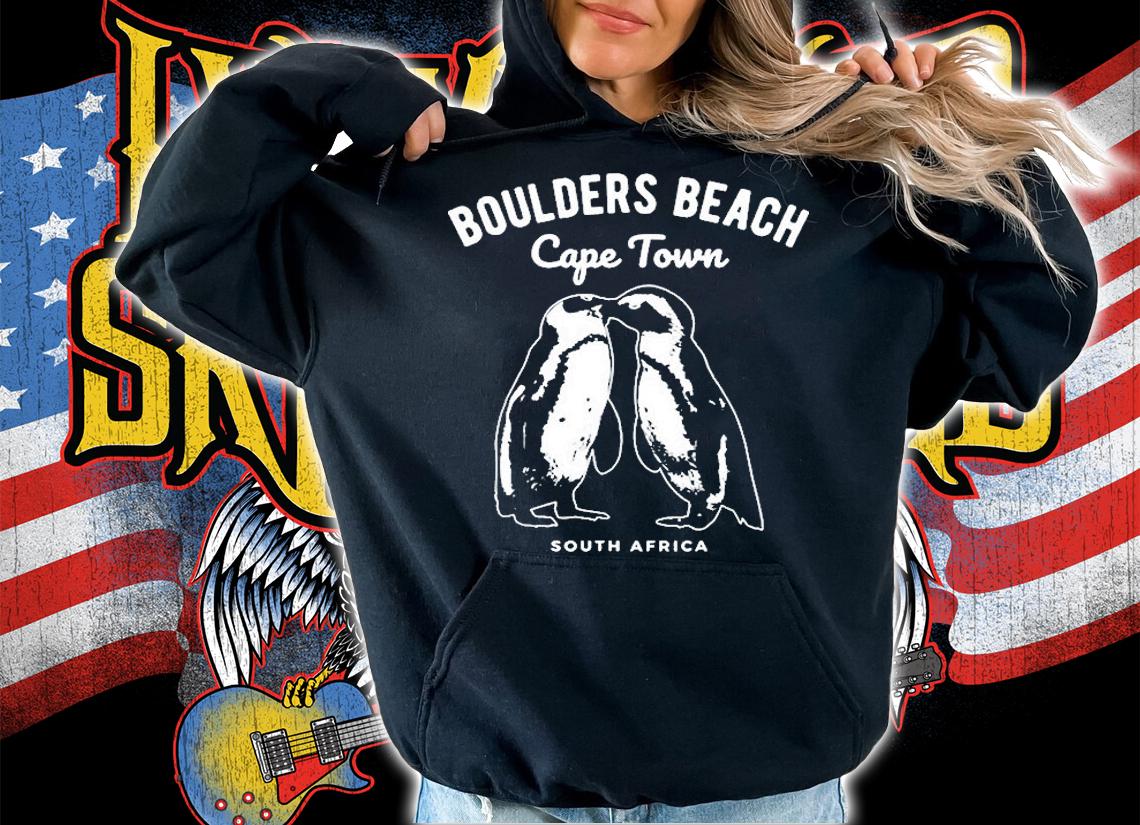 Cape Town Shirt South Africa Boulders Beach Penguin T-Shirt t-shirt hoodie
