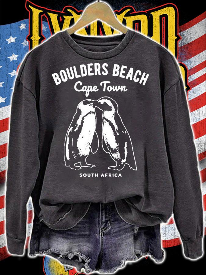 Cape Town Shirt South Africa Boulders Beach Penguin T-Shirt t-shirt sweatshirt