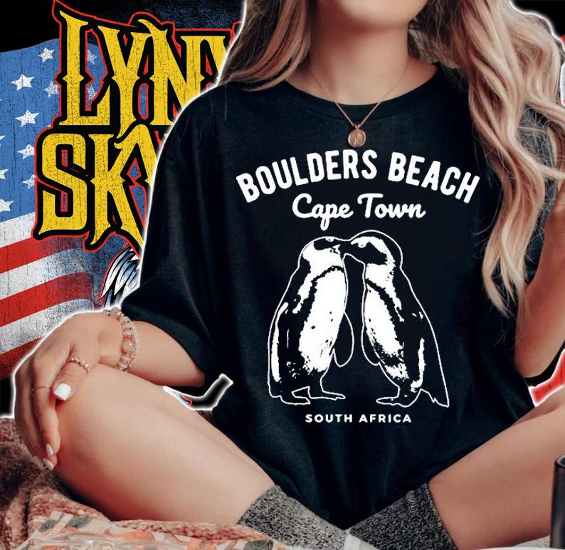 Cape Town Shirt South Africa Boulders Beach Penguin T-Shirt t-shirt woman shirt