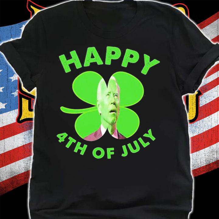 Funny Joe Biden Happy 4Th Of July Confused St Patrick's Day T-Shirt t-shirt shirt