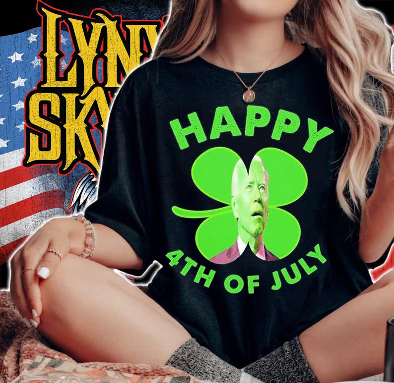 Funny Joe Biden Happy 4Th Of July Confused St Patrick's Day T-Shirt t-shirt woman shirt