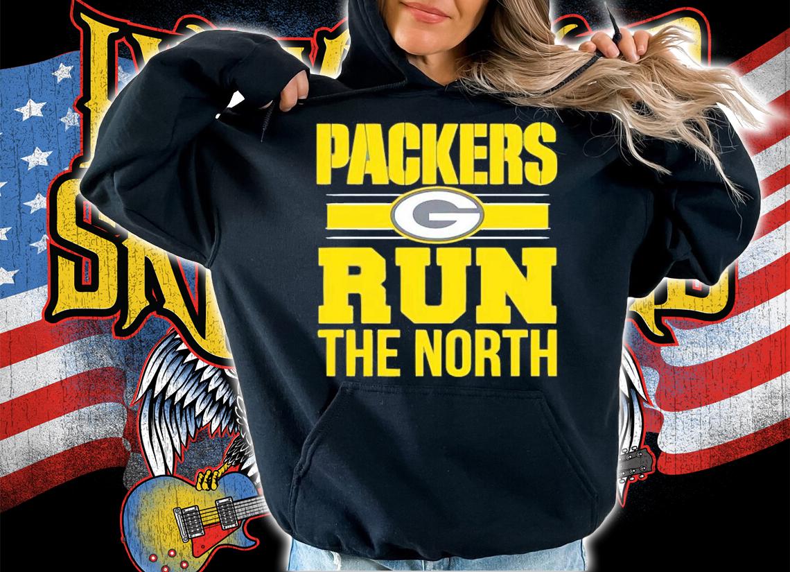 Green Bay Packer Packers Run The North Shirt t-shirt