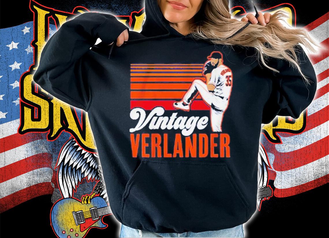 Justin Verlander JV Baseball Vintage Shirt t-shirt