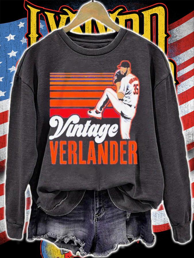 Justin Verlander JV Baseball Vintage Shirt t-shirt
