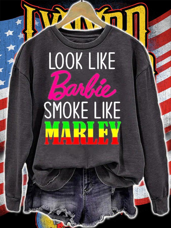 Look Like Barbie Smoke Like Marley T-Shirt t-shirt