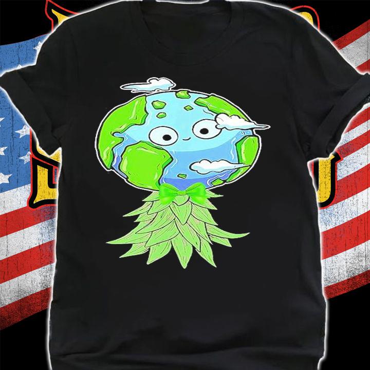 Mask Swinger Upside Down Pineapple Earth Day 2022 T-Shirt t-shirt