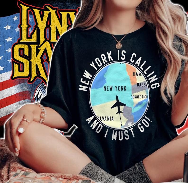 New York Is Calling And I Must Go New York State Shirt t-shirt