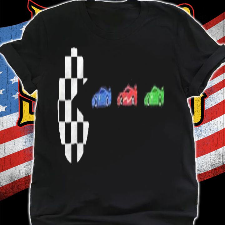 Pit Crew Car Racing Checkered Flag Racing Car Shirt t-shirt shirt