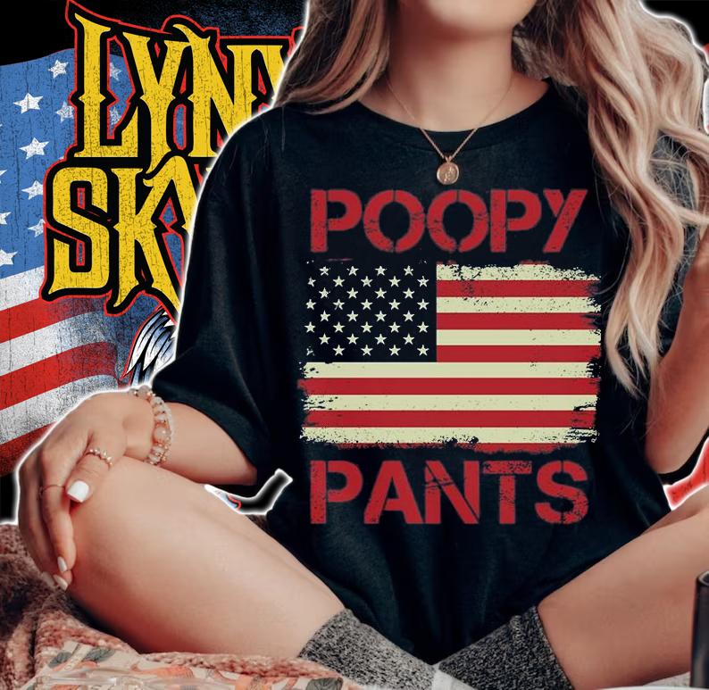 Poopy Pants Biden, Fjb, Lets Go Brandon, Fuck Biden, Joe Biden Sucks, Liberal T-Shirt t-shirt