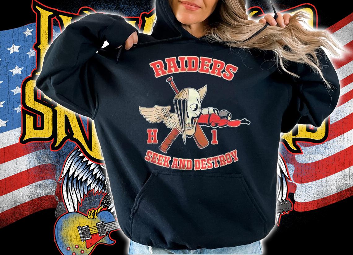 Raiders Seek And Destroy Shirt t-shirt